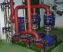Raw water heat exchanger module